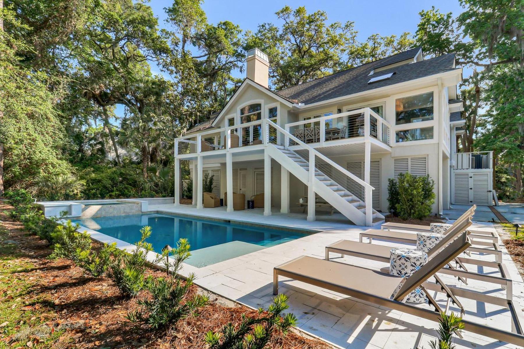 Вилла 13 Sea Lane Хилтон-Хед-Айленд Экстерьер фото