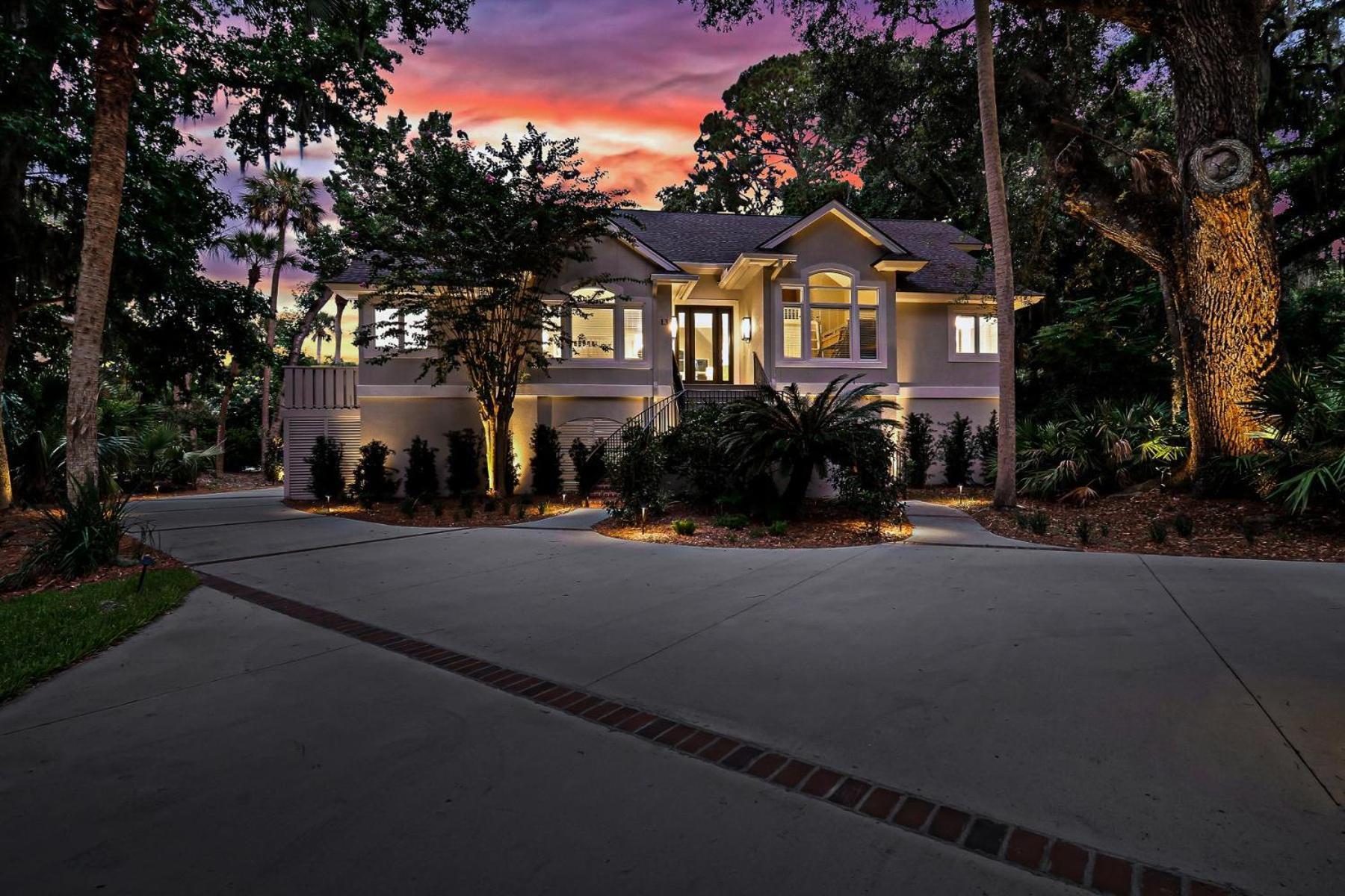 Вилла 13 Sea Lane Хилтон-Хед-Айленд Экстерьер фото